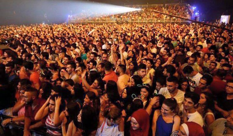 Tamer Hosny at Beirut Holidays